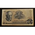 10 kr. 1982 B Y * Kv. 0 * Katv. kr. 120 ** - Bilder er seddelen du f�r. Vurder ogs� fra bilder. IKKE SAL�R. / Tore Rimstad: NOK  70,-