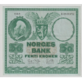 -18- 50 kroner 1964E, kv. 1/1- - Signatur, Brofoss, Ottesen. / Numisma Mynthandel A/S: kr.  3,-
