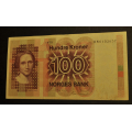100 kr. 1979 H M Erst. Kv. 01 * Katv. kr. 670 * / Tore Rimstad: kr.  100,-