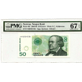 -29- 50 kroner 2008, PMG67 Unc. - Signatur, Gjedrem, Eklund. Pic 46c

PMG ref. 1957833-048 / Numisma Mynthandel A/S: kr.  132,-