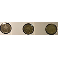 -8- Lott 3 stk. 10 �rer 1958, VK - NM72. kv. 01-0, sm� anm. / Numisma Mynthandel A/S: kr.  3,-