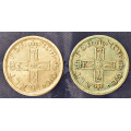 -11- Lott 2 stk. 25 �rer 1913, VK - NM79. 1913, kv. 1++ & god 1, rester av pvc / Numisma Mynthandel A/S: kr.  2,-