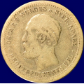 -3- 1 krone 1877, kv. 1/1- - NM31. / Numisma Mynthandel A/S: kr.  2,-