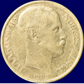 -7- 1 krone 1908, u.p, kv. 1, riper. - NM15B. / Numisma Mynthandel A/S: kr.  1,-