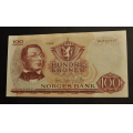 100 kr. 1965 D * Kv. god 01 * Katv. kr. 520 + * - Bilder er seddelen du f�r. Vurder ogs� fra bilder. / Tore Rimstad: kr.  100,-
